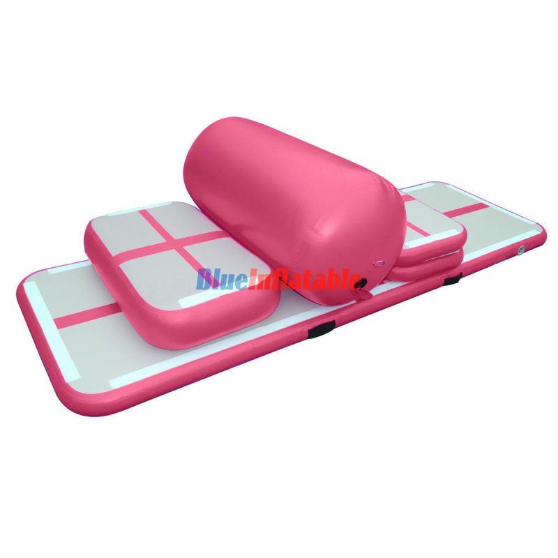 Golden Pink Inflatable AirTrack Mat Training Set - Free Shipping