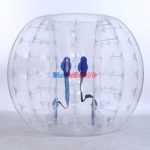 Clear / Transparent  Bumper  Ball Soccer Suit
