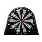 Inflatable Foot Dart Board with Footballs