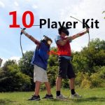 10 Players Archery Inflatable Bunker Tag Equipment Kit - Free Logo Printing - More Archery Bows