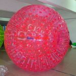 Pink Inflatable Human Ball, Giant Human Hamster Zorbing Ball For Sale