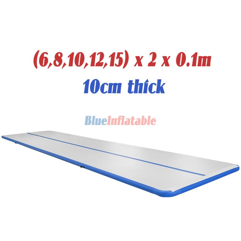 0.1m Thick AirTrack Mat- Free Shipping and Customisable Size