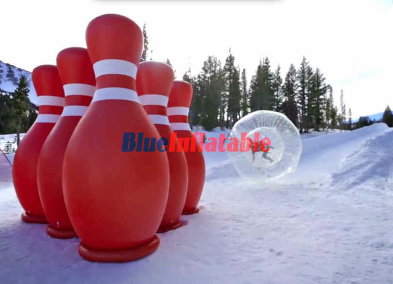 Zorb Ball Set with 5 Inflatable Bowling Pins