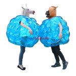 Big Outdoor Play Inflatable Blow Up Bubble Soccer Blue bubble Ball
