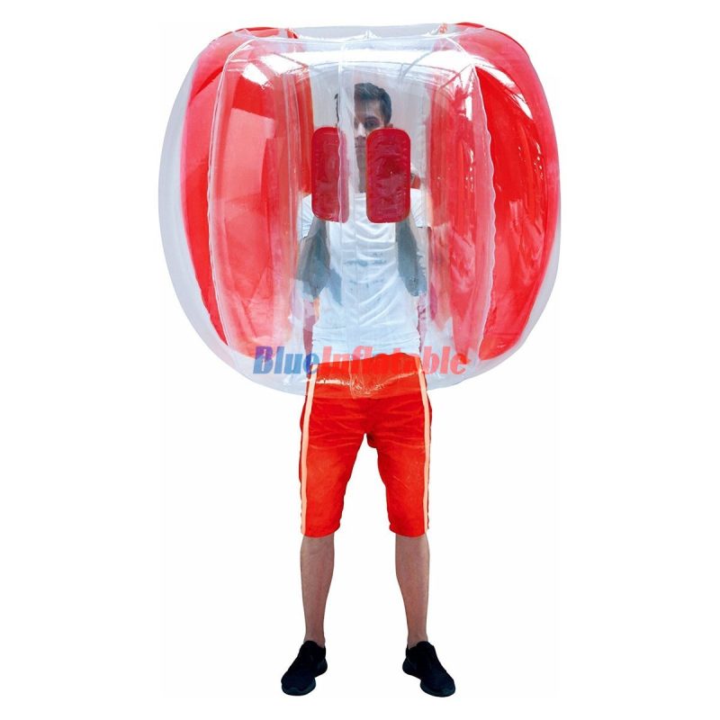 Inflatable Bubble Soccer Bumper Balls Zorb Balls Red