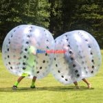 Translucent Matt Black Dot Bubble Football- Free Shipping