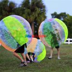 Stripe Color Bubble Soccer Inflatable Bumper Football