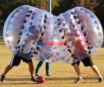 Black Dot Bubble Soccer bubble Ball-Free Shipping