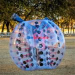 Black Dot 1.5m Buy bubble Soccer Balls Free Shipping
