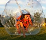 Inflatable bubbles Soccer Have a nice day online sale