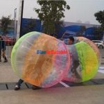 Color stripe inflatable Bubble Soccer Set 6 balls 1.5m