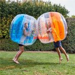 Bumper Bubble Football Bule/Orange 6 Balls Free Shipping