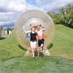Inflatable Bumper Ball TPU Transparent Human Knocker Zorb Ball 1.2m(4ft.) Dia