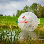 PVC Trsnsparent Inflatable Bumper Bubble Dia 1.5m(4.92ft) Zorb Ball