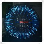 Lighting Inflatable Bubble Ball - Blue