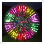 Bubble Zorb Soccer Ball With Mixed Color Lighting