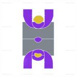 Inflatable Backyard Basketball Court for Outdoor Sports