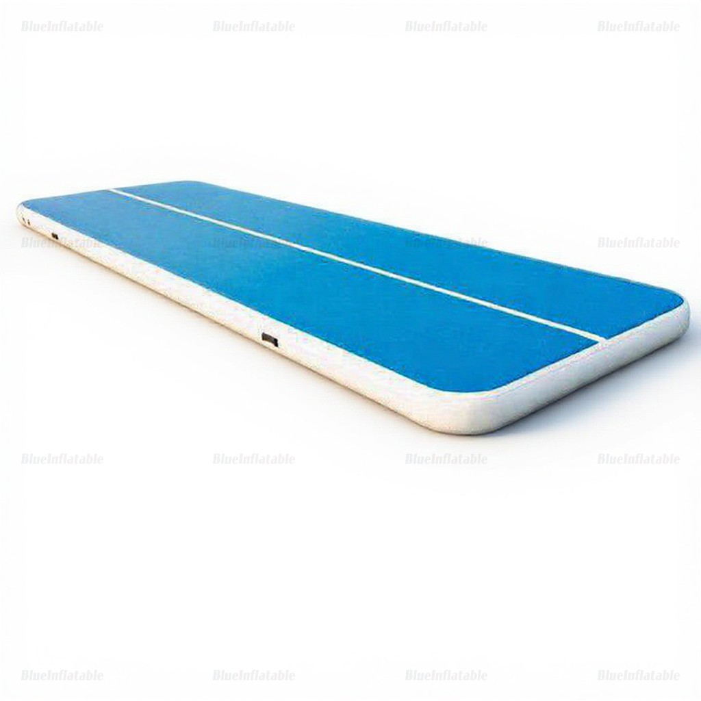 Blue & White Inflatable Air Tumble Track - Image 7