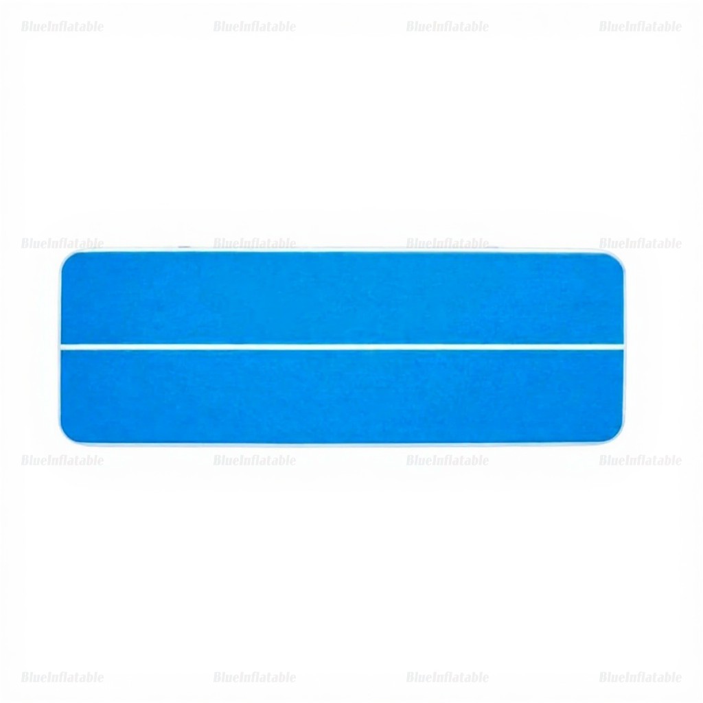 Blue & White Inflatable Air Tumble Track - Image 8