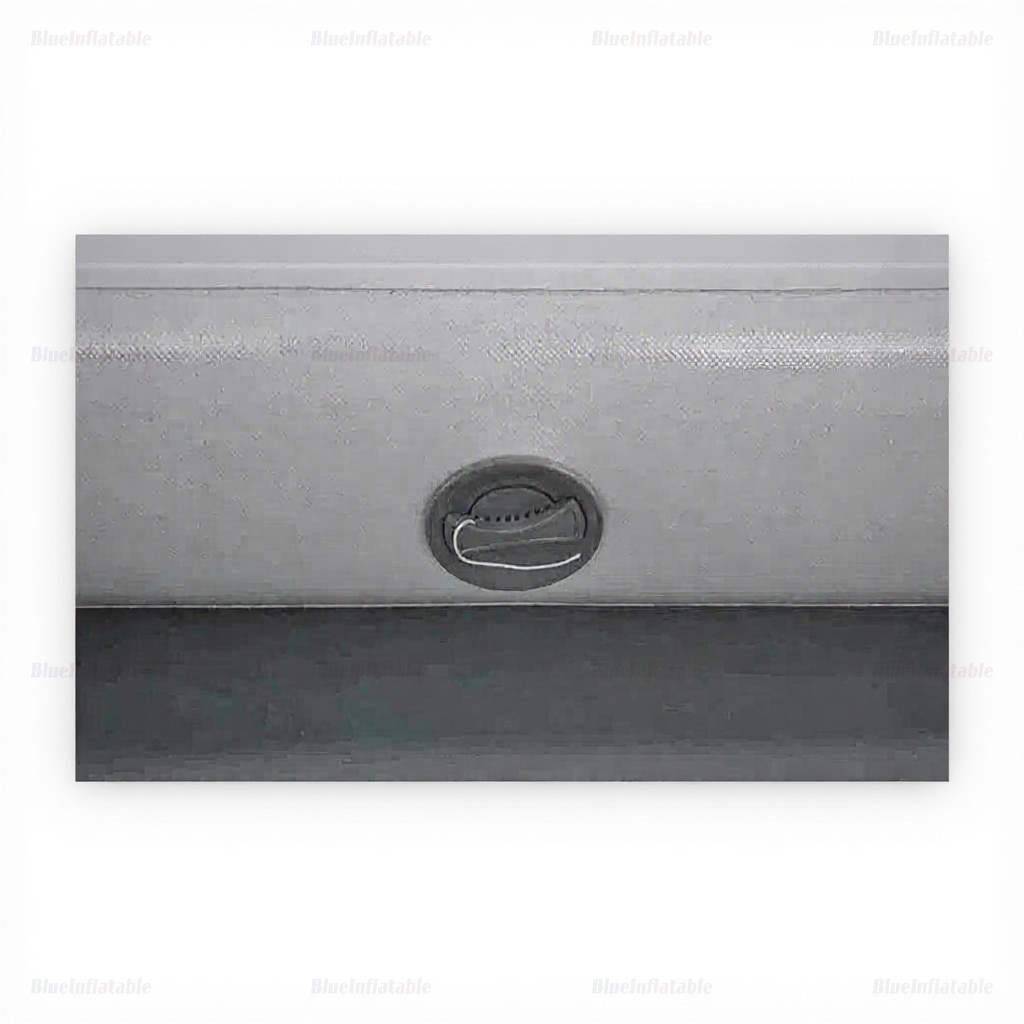 Blue & White Inflatable Air Tumble Track - Image 12