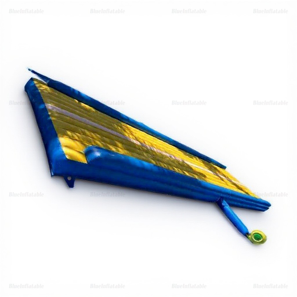 Blue & Yellow Inflatable Air Track Tumbling Mat - Image 4