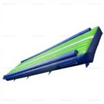 Blue Green Inflatable Air Track Gymnastics Mat