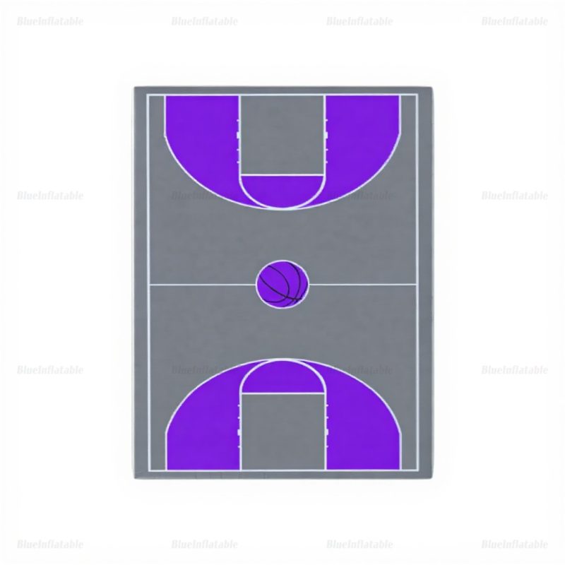 Inflatable Outdoor Basketball Court Air Mat