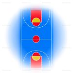 Inflatable Portable Basketball Court for Adults