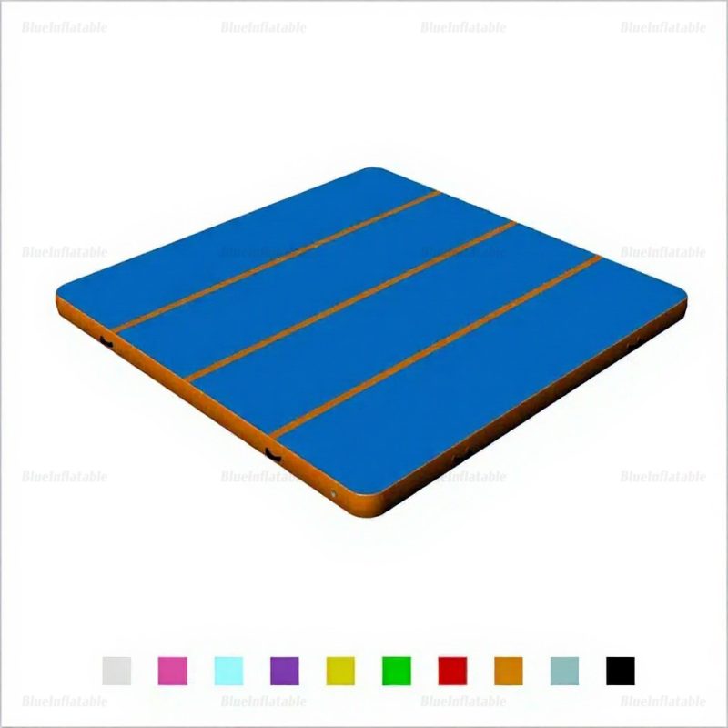 Square Inflatable Air Track Gymnastics Mat