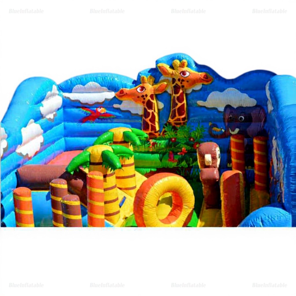 Inflatable PVC Bounce House Indoor Playground - Image 2