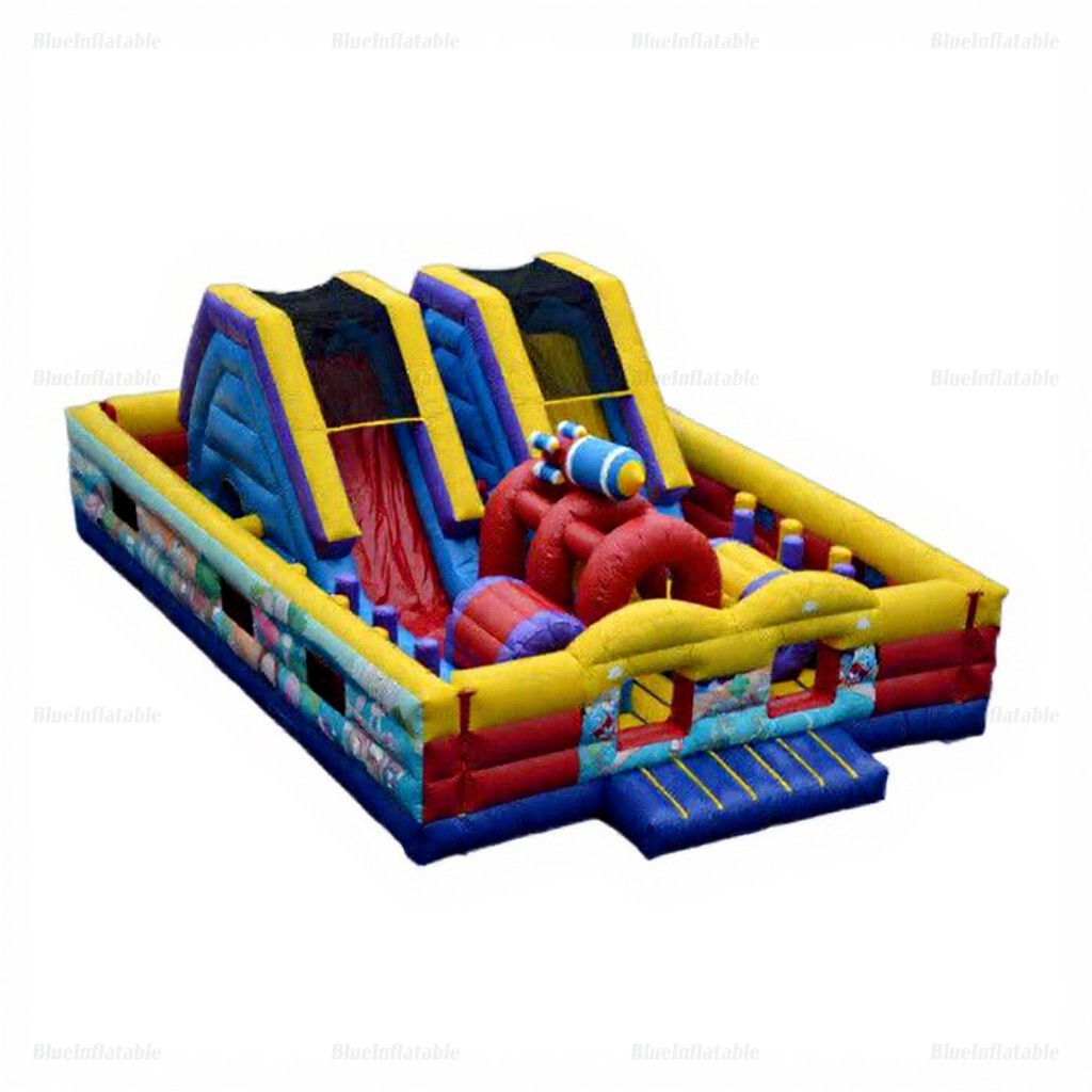 Airplane Theme Durable Inflatable Fun City Slide
