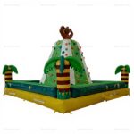 Monkey Inflatable Rock Climbing Wall for Outdoor Fun