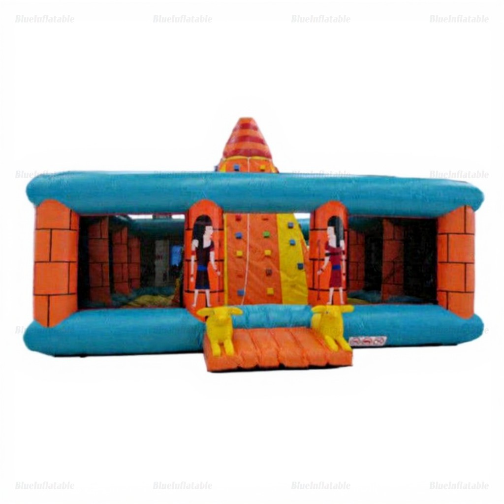 8x8M Inflatable Outdoor Climbing Wall - Image 2