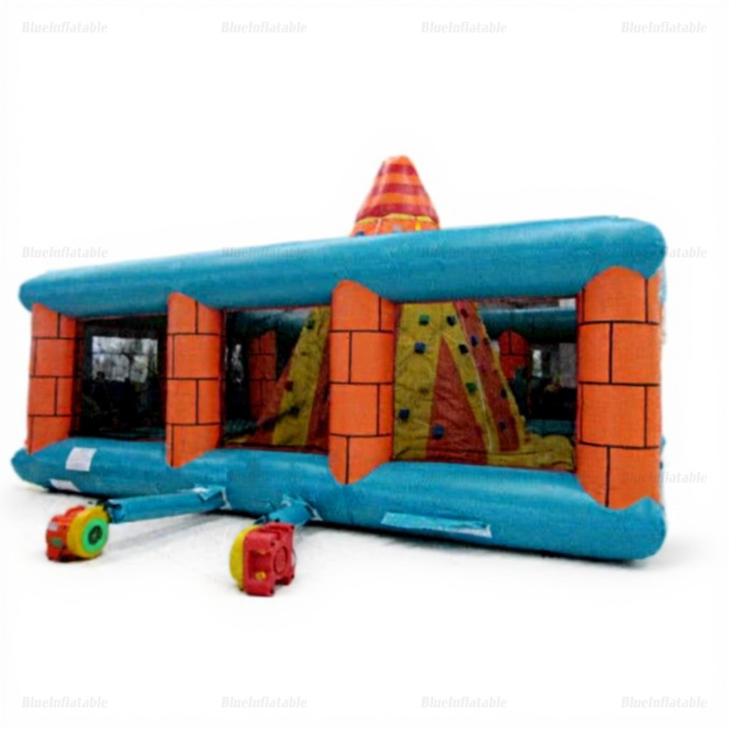 8x8M Inflatable Outdoor Climbing Wall - Image 3