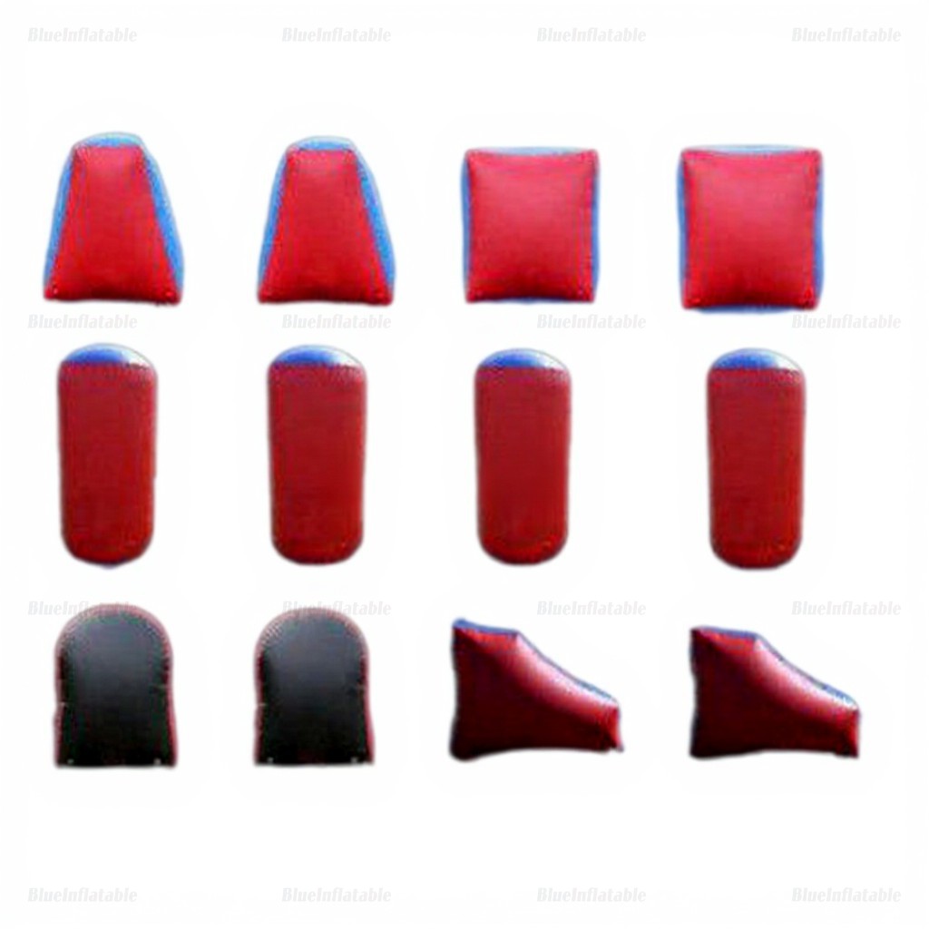 Inflatable Archery Bunker Barriers for Tag Games