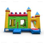 Indoor PVC Inflatable Bouncy Castle Slide