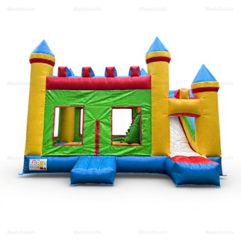 Indoor PVC Inflatable Bouncy Castle Slide