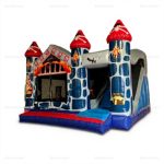 5-in-1 Inflatable Bouncy Castle with Slide