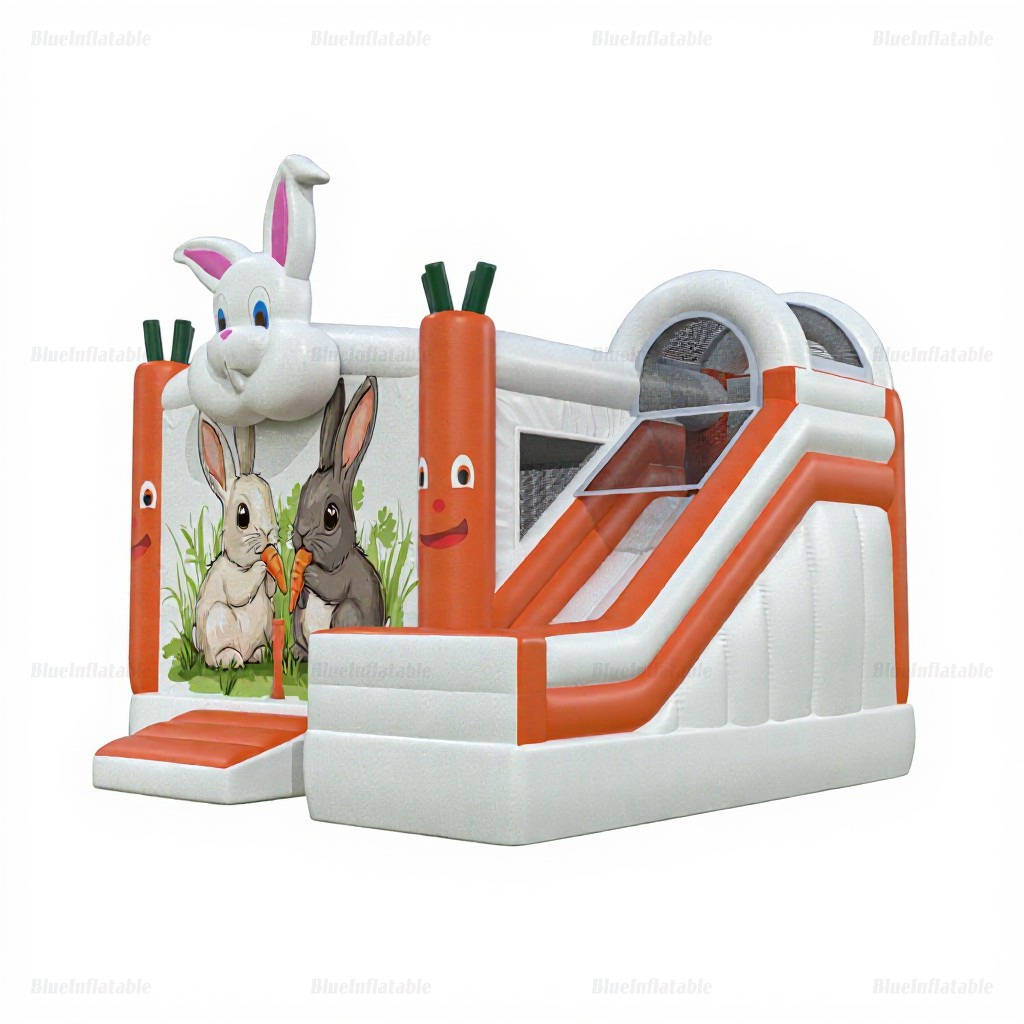 Bunny Inflatable Bounce House & Water Slide Combo