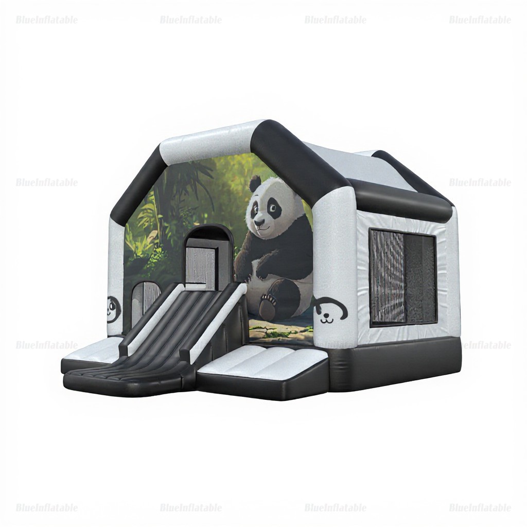 Panda Bouncy Castle Combo with Slide