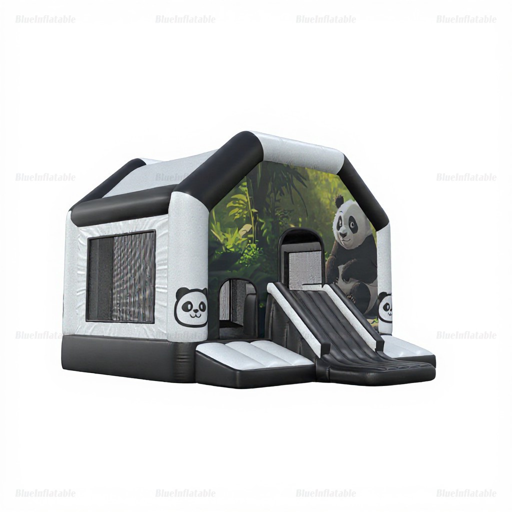 Panda Bouncy Castle Combo with Slide - Image 2
