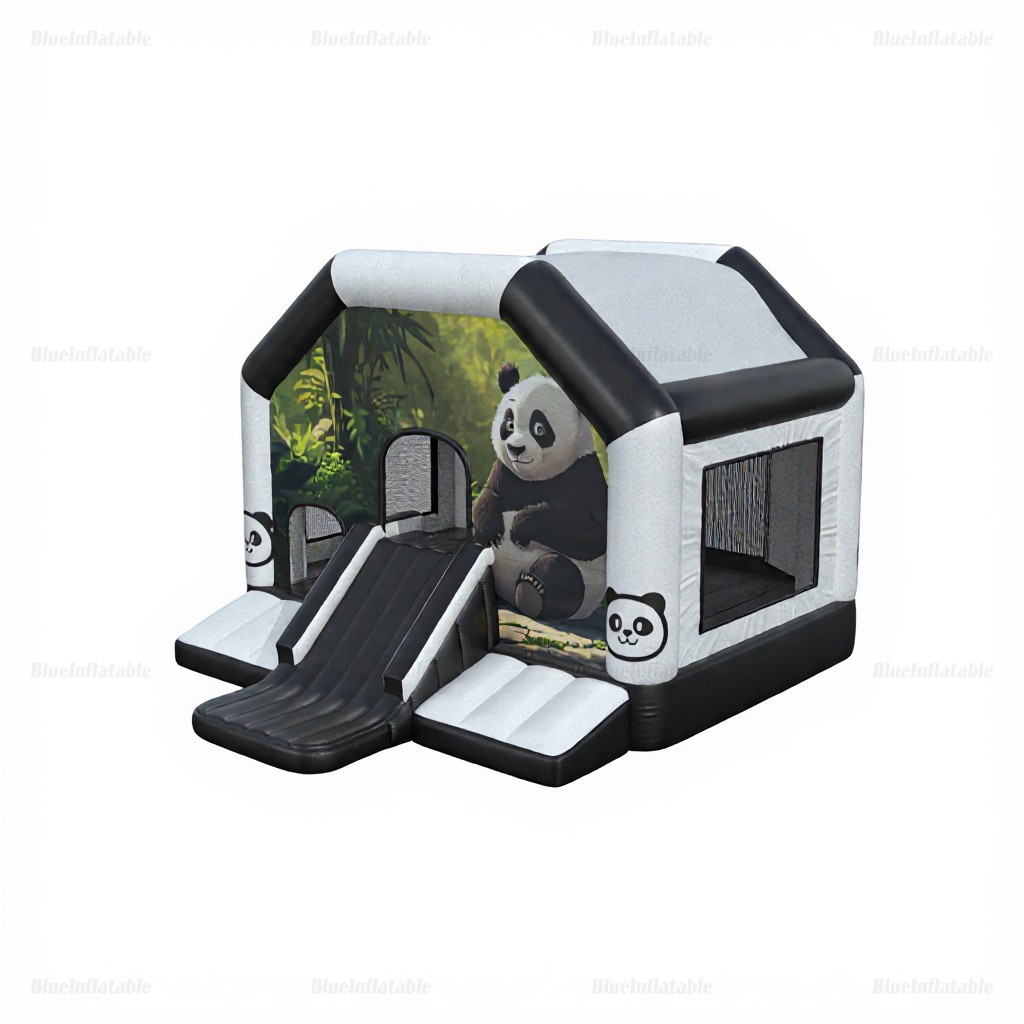 Panda Bouncy Castle Combo with Slide - Image 6