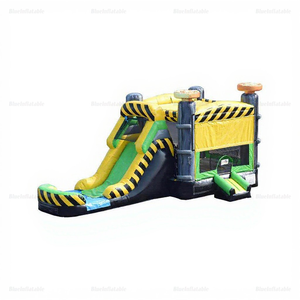 Adventure Wet & Dry Inflatable Bounce House Slide Combo