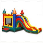 Inflatable Wet Dry Bounce House & Ball Pit Combo