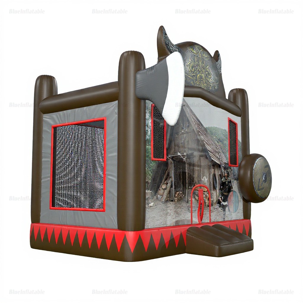 Axe & Shield Inflatable Castle Bounce House Rental - Image 2