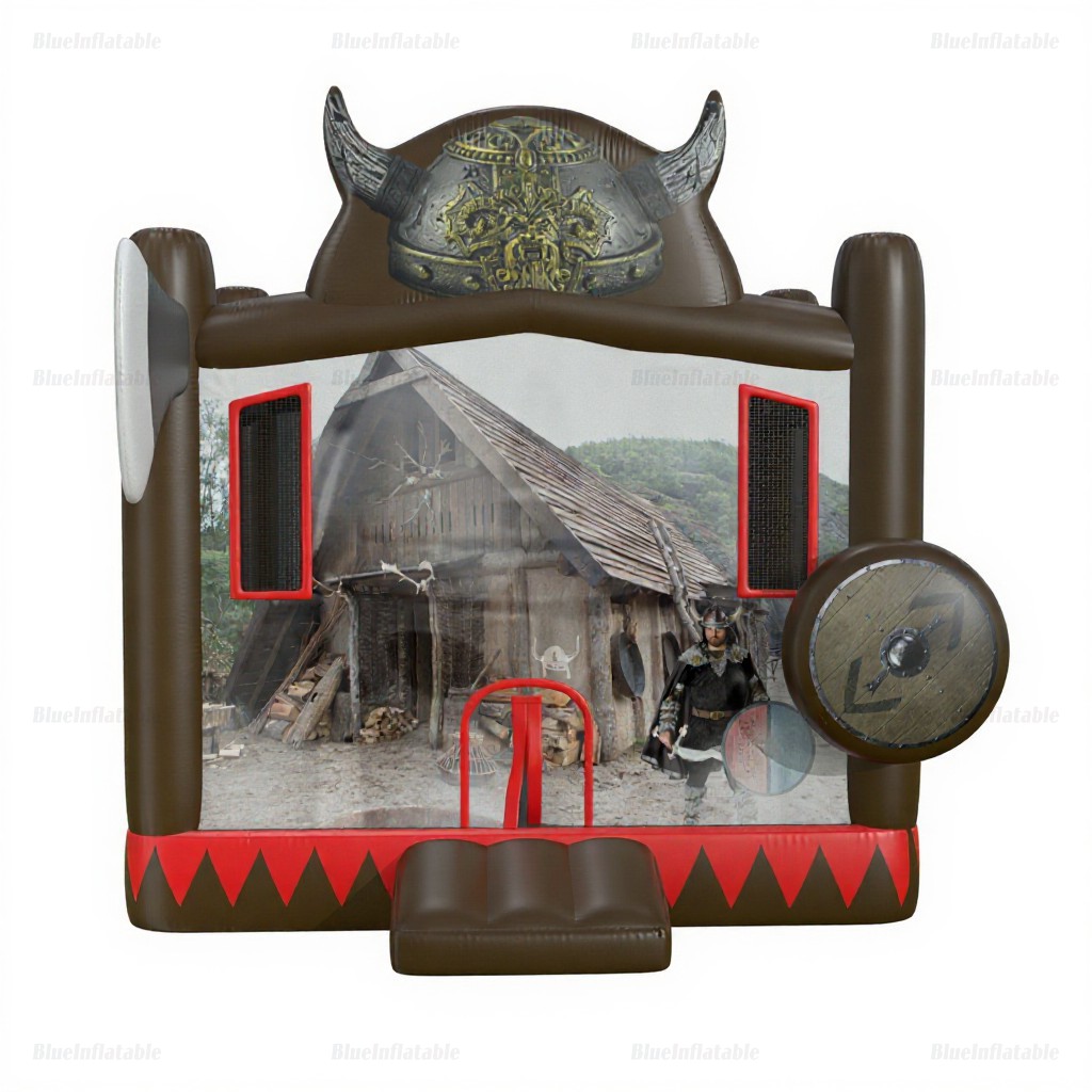 Axe & Shield Inflatable Castle Bounce House Rental - Image 4