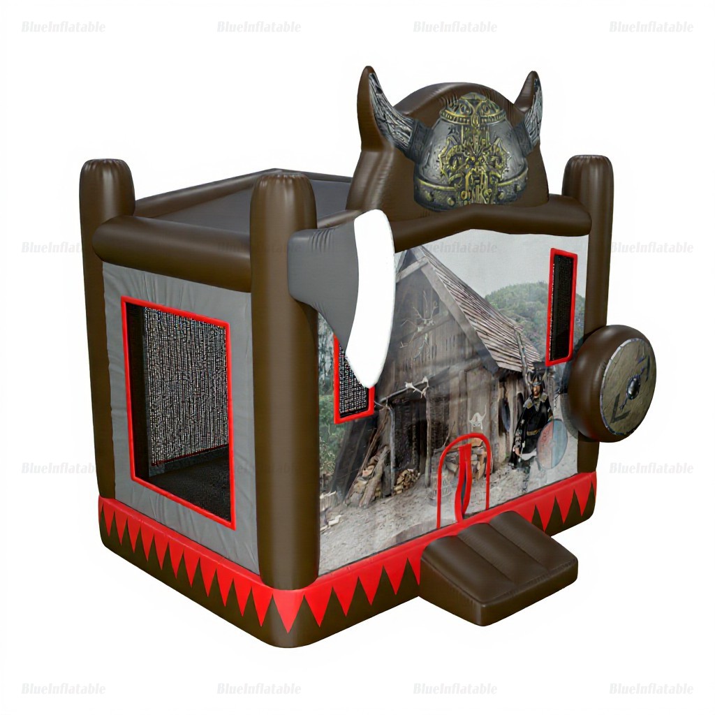 Axe & Shield Inflatable Castle Bounce House Rental - Image 5