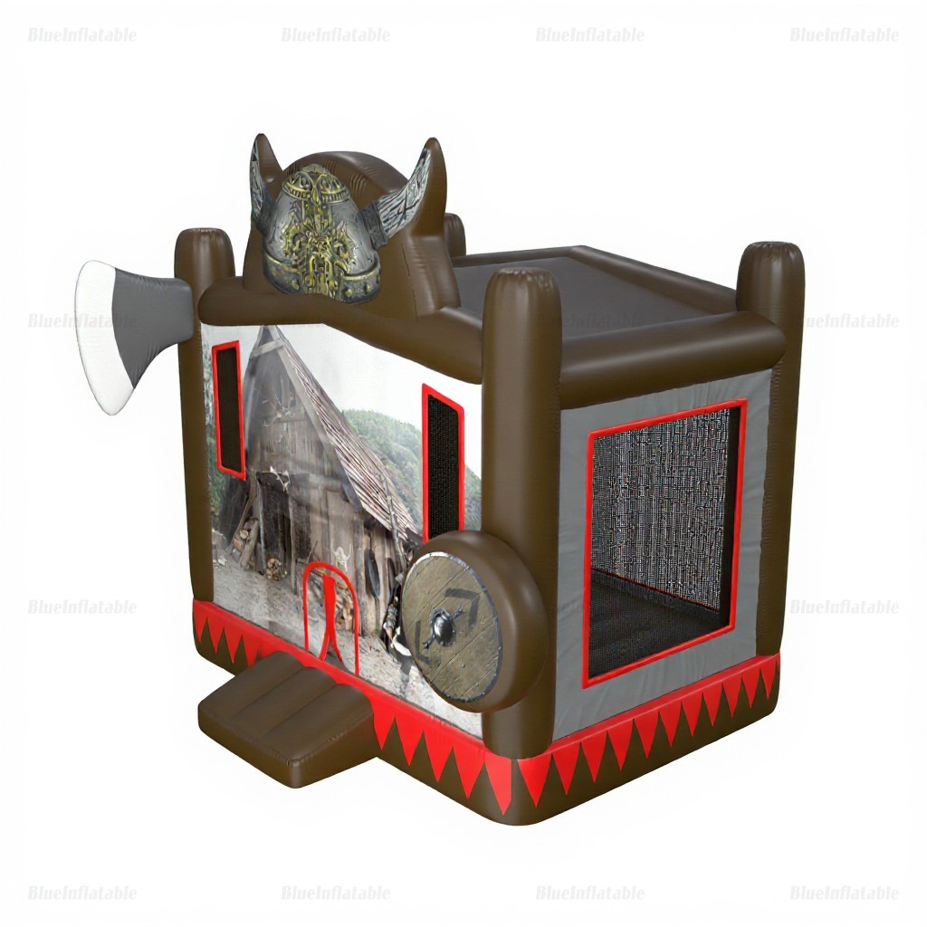 Axe & Shield Inflatable Castle Bounce House Rental - Image 6