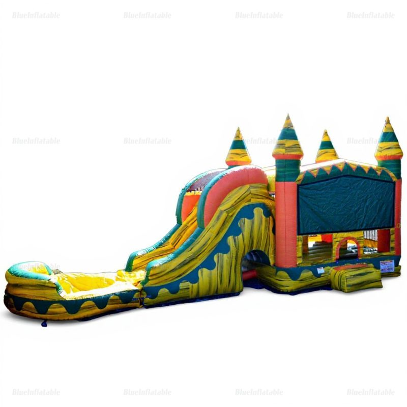 Backyard Inflatable Bounce House & Water Slide Combo