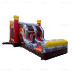 Double Slide Inflatable Bounce House Combo Rental